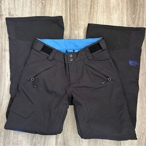 The North Face Black Snow Pants Low Rise Thermal Size XS